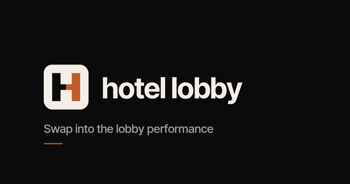 Hotel Lobby — AI Face Swap Video in the Lobby Performance